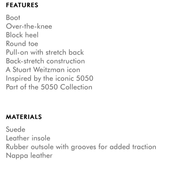 Stuart Weitzman Black suede womenβs Reserve over the knee boot 8 Wide wβ¦ - Picture 14 of 15